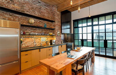 Кухня в стилі лофт - 100 ідей інтер'єрів з фото - 2021-2022