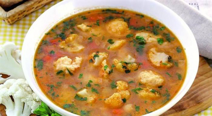 Суп з цвітної капусти: найсмачніших рецепта