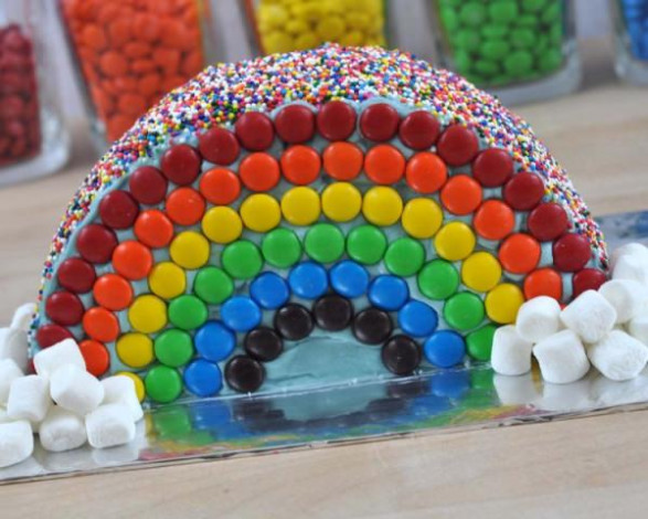 Торт Веселка – 5 рецептів, як приготувати різнобарвний торт для дітей