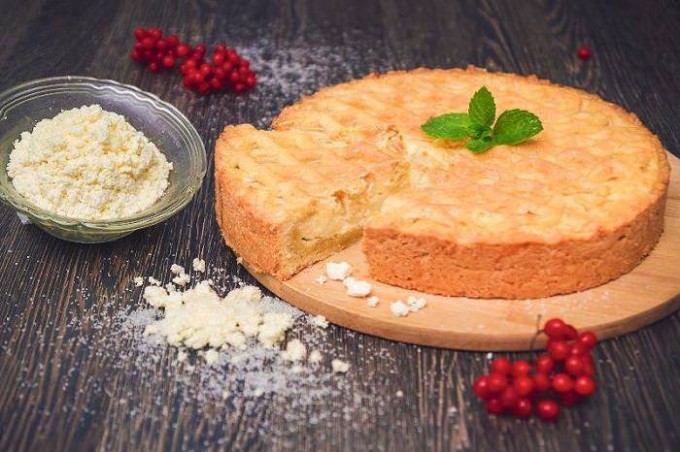 Пісочний пиріг з сиром — рецепти приготування