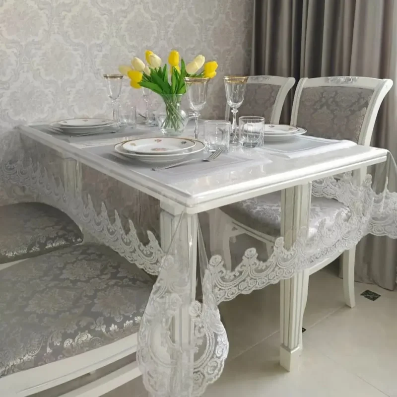 Особливості вибору скатертини на стіл