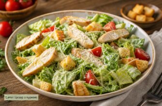 Класичний рецепт салату Цезар з куркою, сухариками і помідорами: як зробити його правильно