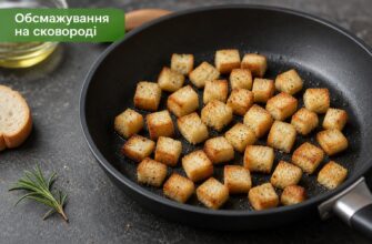 Хрусткі грінки для «Цезаря»: як обсмажити сухарики так, щоб вони не зіпсували салат